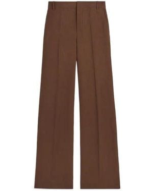 Tod's Belt Loop Casual Pants - Brown