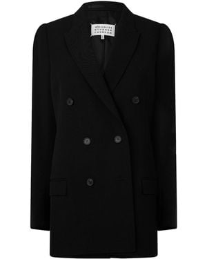 BOSS Doublebreasted Blazers - Black