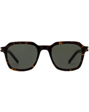 Saint Laurent Logo Sunglasses - Multicolour