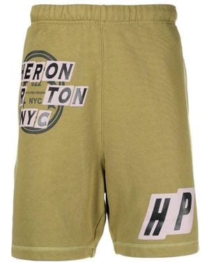 Heron Preston Elastic Shorts - Green
