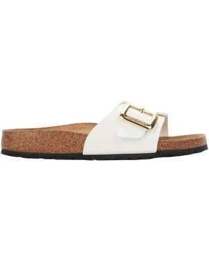 Birkenstock Adjustable Flat Sandals - White