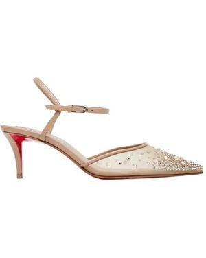 Christian Louboutin Miss Z Riviera Court Shoes - White
