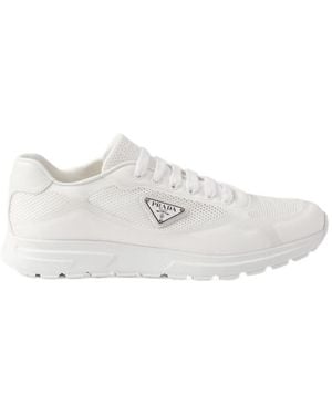 Prada Prax 2.0 Fabric Sneakers - White