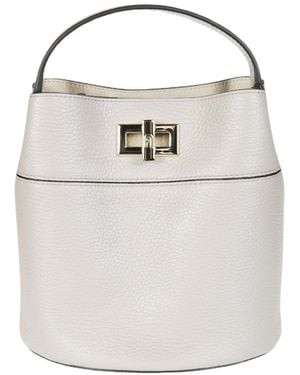 Furla Amelia Mini Bucket Bag - White