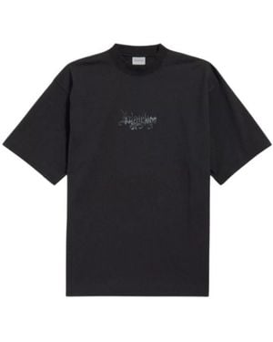 Balenciaga Short-Sleeved T-Shirt - Black