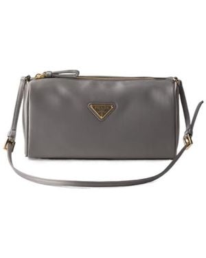 Prada Satin Mini-Bag - Grey