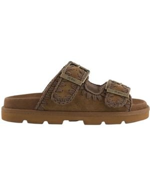 Mou Low Bio Sandal Monochrome - Brown