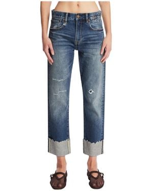 R13 Belt-Loop Jeans - Blue