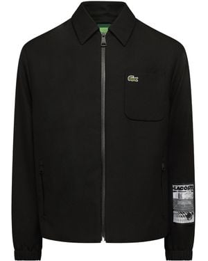 Lacoste Contrast Lined Track Jacket - Black