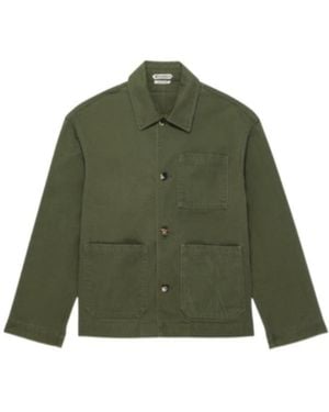 JW Anderson Jw Anderson Patch-Pocket Jacket - Green