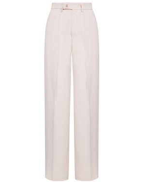 Amiri Logo Casual Trousers - White