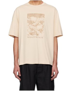 Maison Kitsuné Cotton T-Shirt - Natural