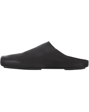 Uma Wang Open-Heeled Slippers - Brown
