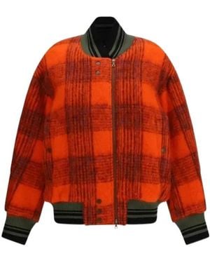Dries Van Noten Long-Sleeve Casual Jacket - Orange