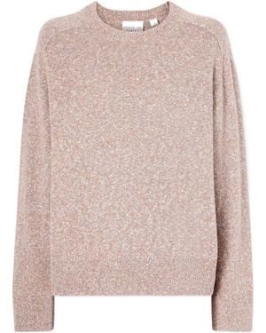 Varley Organic Cotton And Linen-Blend Sweater - Pink