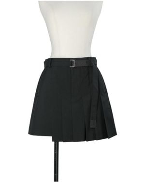 Sacai Suiting Shorts - Black