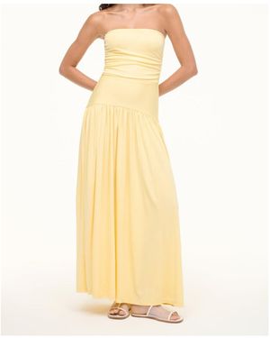 STAUD Mariana Dress - Yellow