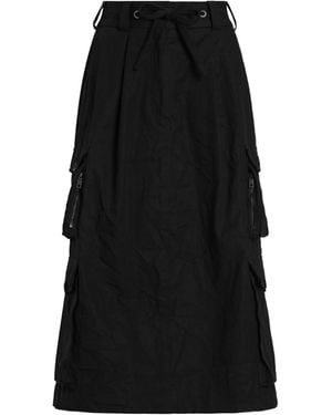 Dolce & Gabbana Drawstring Midi Cargo Skirt - Black