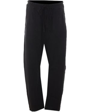 Thom Krom Drawstring Cargo Track Trousers - Black