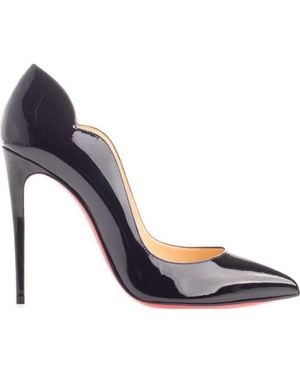 Christian Louboutin Hot Chick Pointed-Toe Court Shoes - Blue