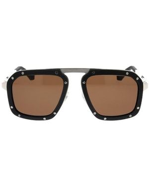 Cartier Geometric Frame Sunglasses - Multicolour