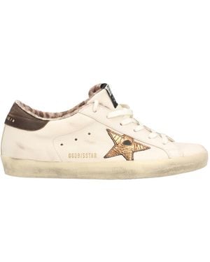 Golden Goose Lace-Up Trainers - Natural