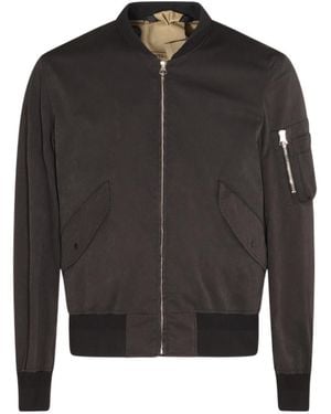 C.P. Company Long-Sleeved Casual Jacket - Black