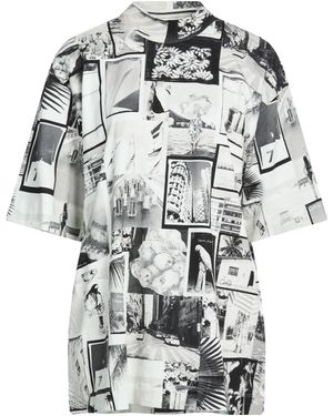 FARM Rio Colorful Printed T-Shirt - Gray