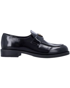 Prada Chocolate Loafers - Blue