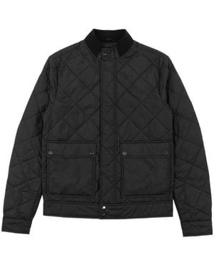 Ferragamo Quilted Cotton Suit - Black