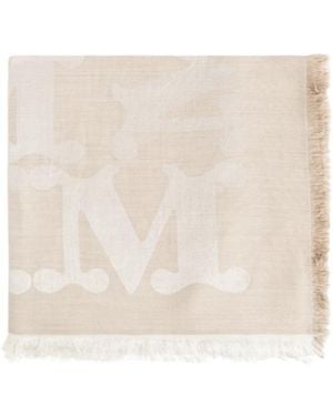Max Mara Tassel Scarf - Natural