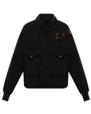 AllSaints Solid Colour Versatile Casual Jacket - Black