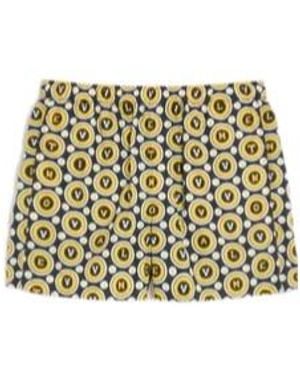 Valentino Nylon Swimsuit With Bulles Royales Print - Metallic