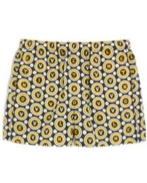 Valentino Nylon Swimsuit With Bulles Royales Print - Metallic
