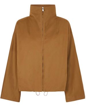 Nour Hammour Long-Sleeved Jacket - Brown