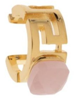 Versace Greca Stone Ear Cuff Earring - Metallic
