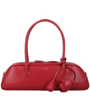 Magda Butrym Brigitte Trapeze Shoulder Bag - Red