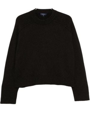 Soeur Crew-Neck Knit Sweater - Black