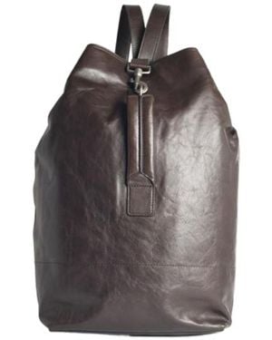 Dries Van Noten Buckled Backpack - Grey