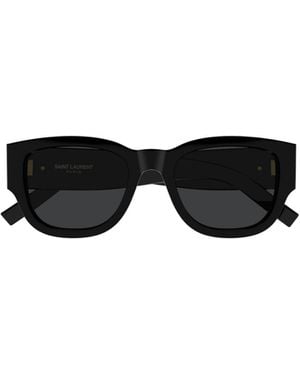 Saint Laurent Sl M174 Square-Frame Sunglasses - Black
