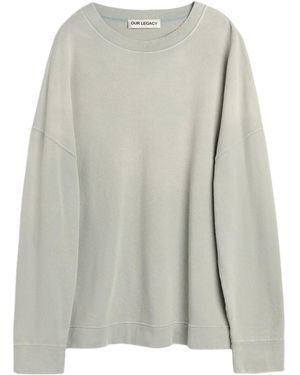 Our Legacy Long-Sleeve Sweatshirt - Grey