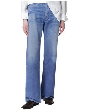 Our Legacy Wide-Leg Jeans - Blue