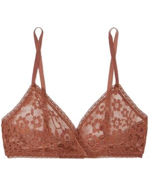 Eres Espiègle Triangle Bra - Brown