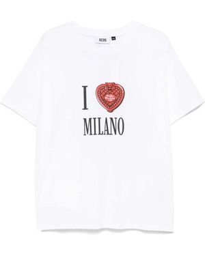 Gcds X Polly Pocket Milano T-Shirt - White