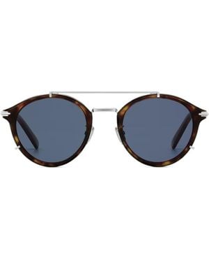 Dior Eyewear Oval Frame Sunglasses - Blue