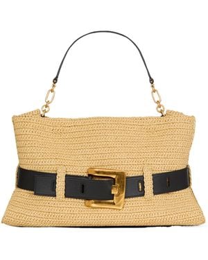 Balmain Medium Anthem Bag - Metallic