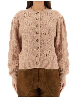 Isabel Marant Isabel Marant Toile Maxine-Gc Knitted Cardigan - Natural