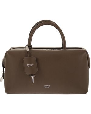 Max Mara Holdallm Medium Satchel Bag - Brown
