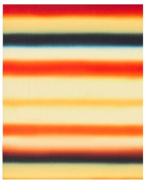 Loewe X Paula S Ibiza Striped Cotton Poplin Pareo - Blue