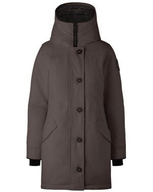 Canada Goose Rossclair Hooded Parka - Brown
